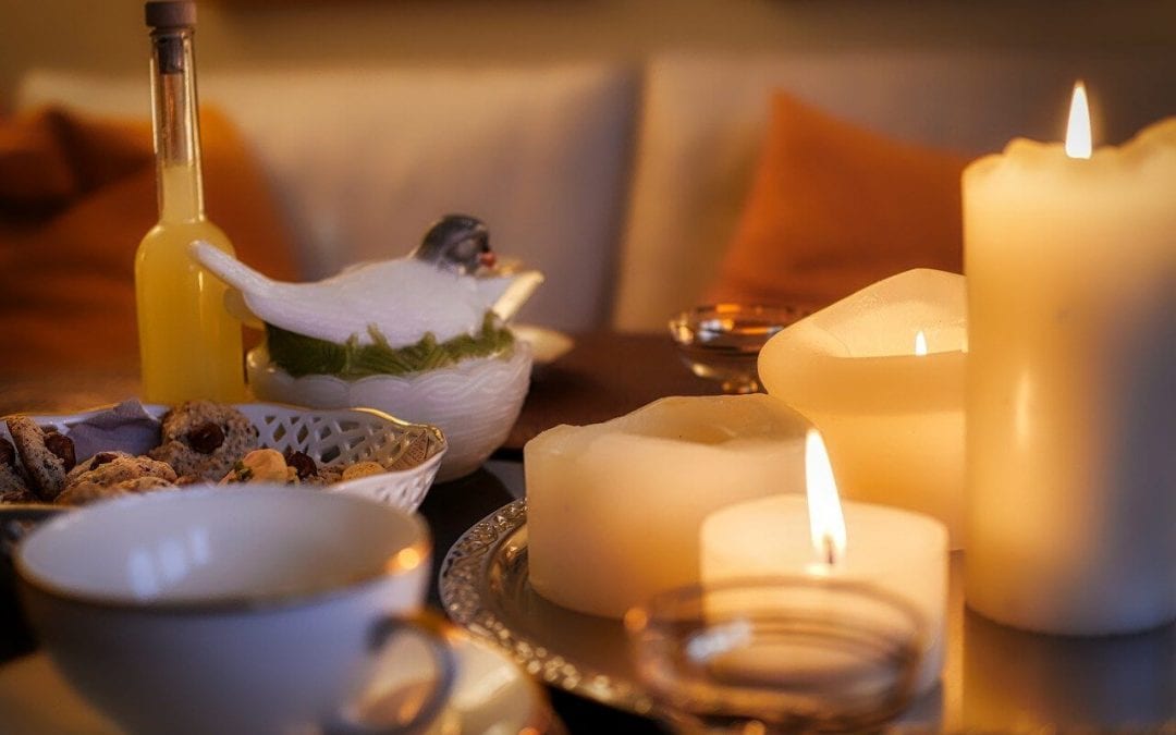 Tips for fire safety in the home include extinguishing candles when you leave the room.